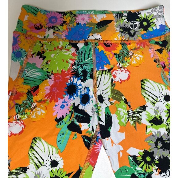 Trina Turk Womens Floral Capri Leggings, Small - Picture 3 of 7